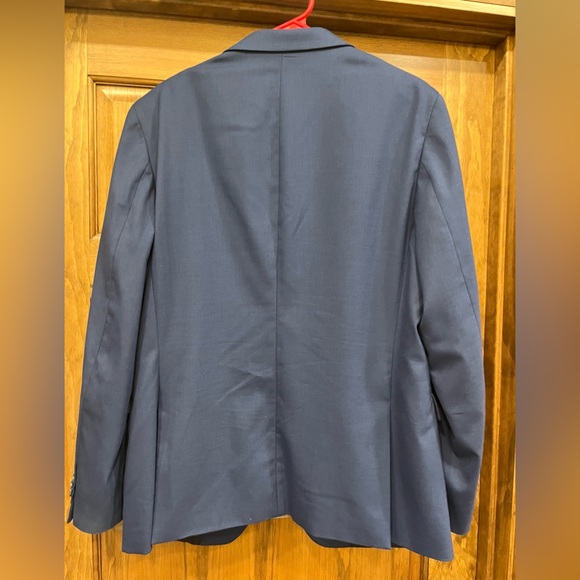 Banana Republic Men’s Blazer Navy Blue 42R Slim - Picture 3 of 10